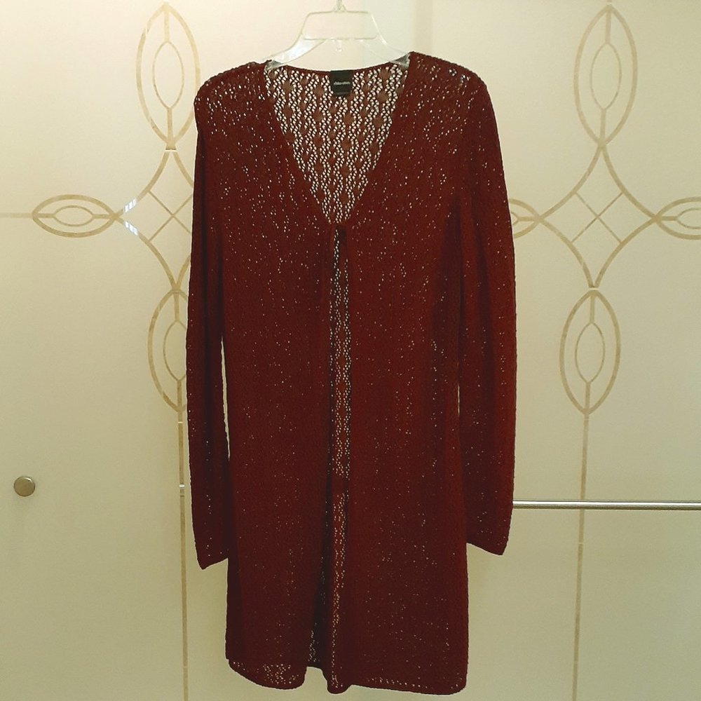 Xhilaration Knit Burgundy Body Cover